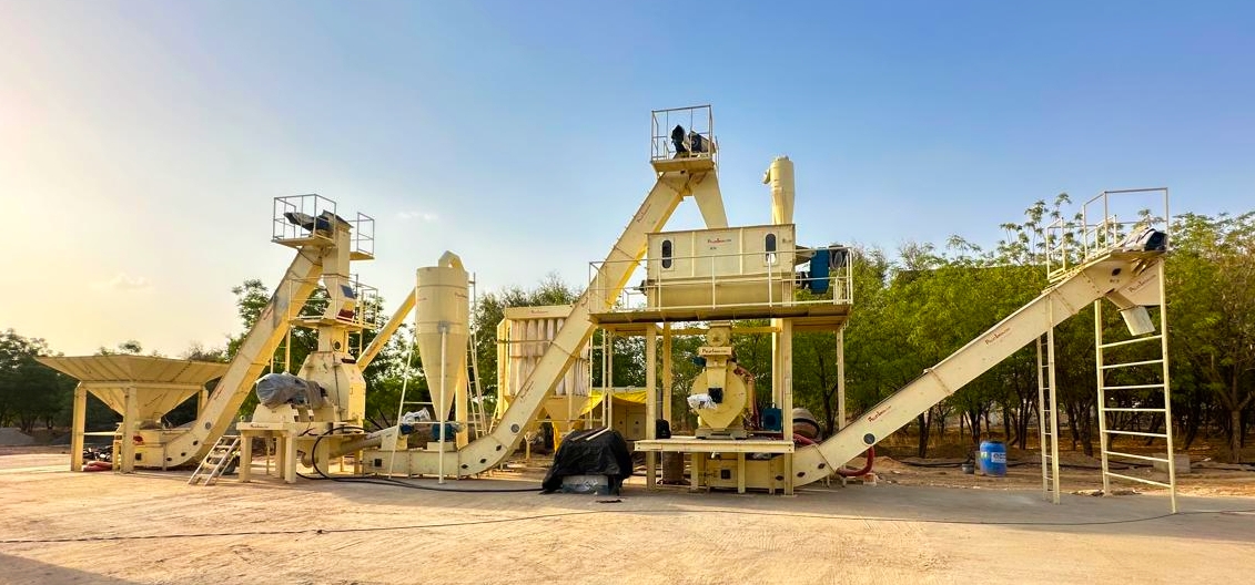 High-Performance Conventional Bamboo and Biomass Pellet Plant | 1-5 TPH Production - 8