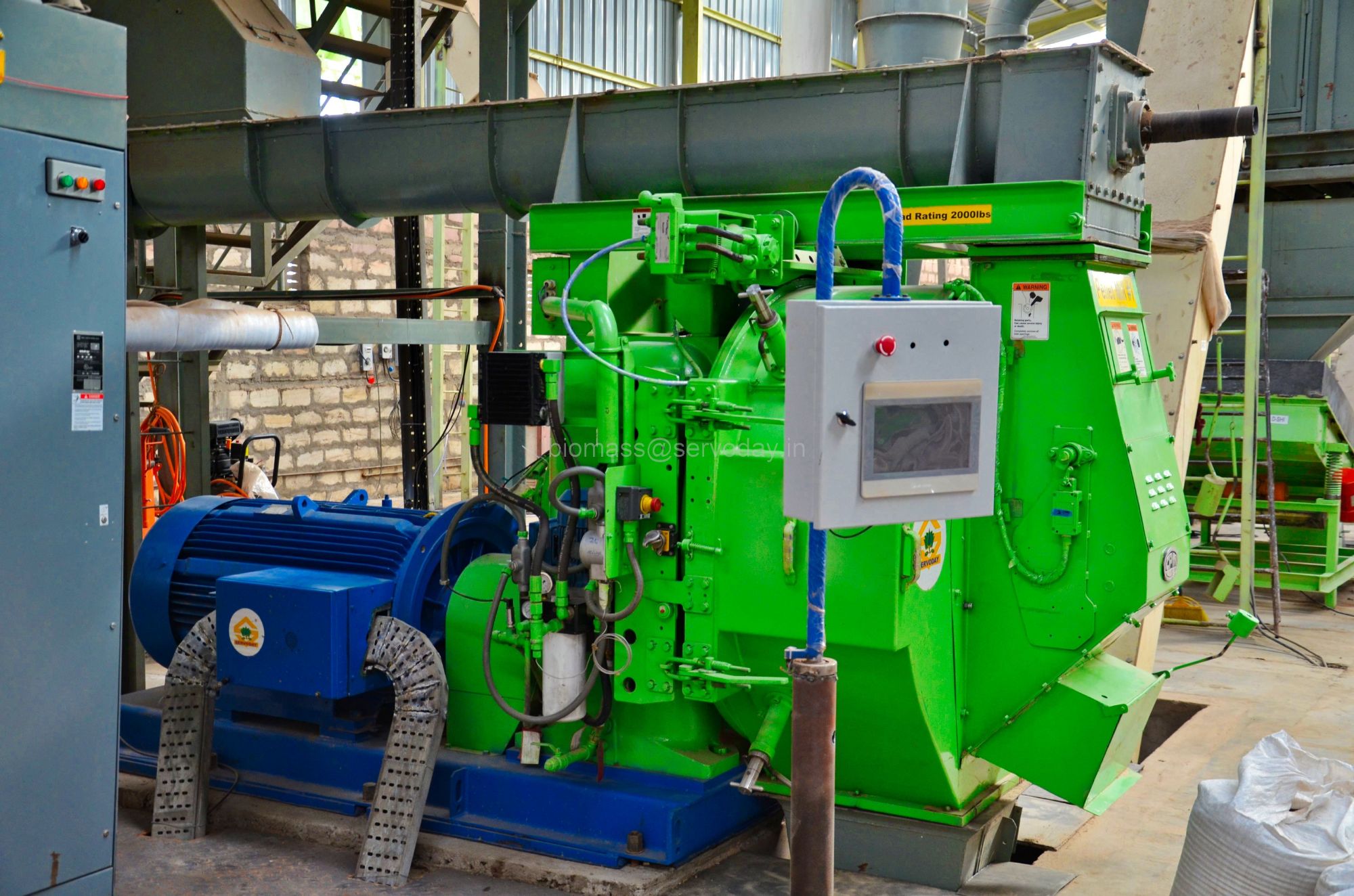 Bamboo Chips Ring Die Pellet Mill - 7