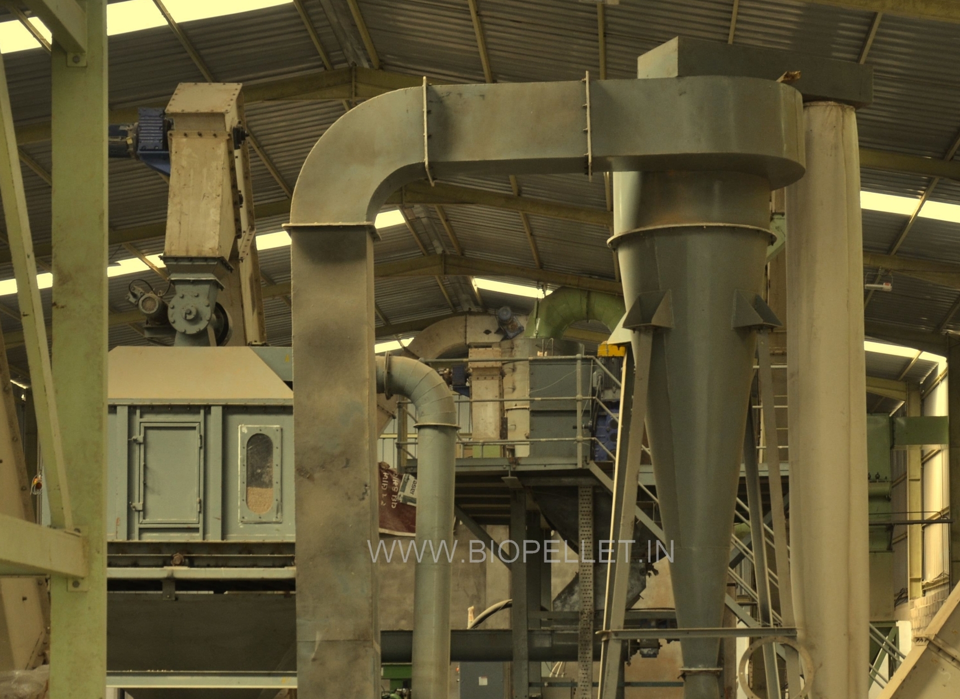 Air Asist System for Bamboo Chips and Biomass Pellet Plants - 1