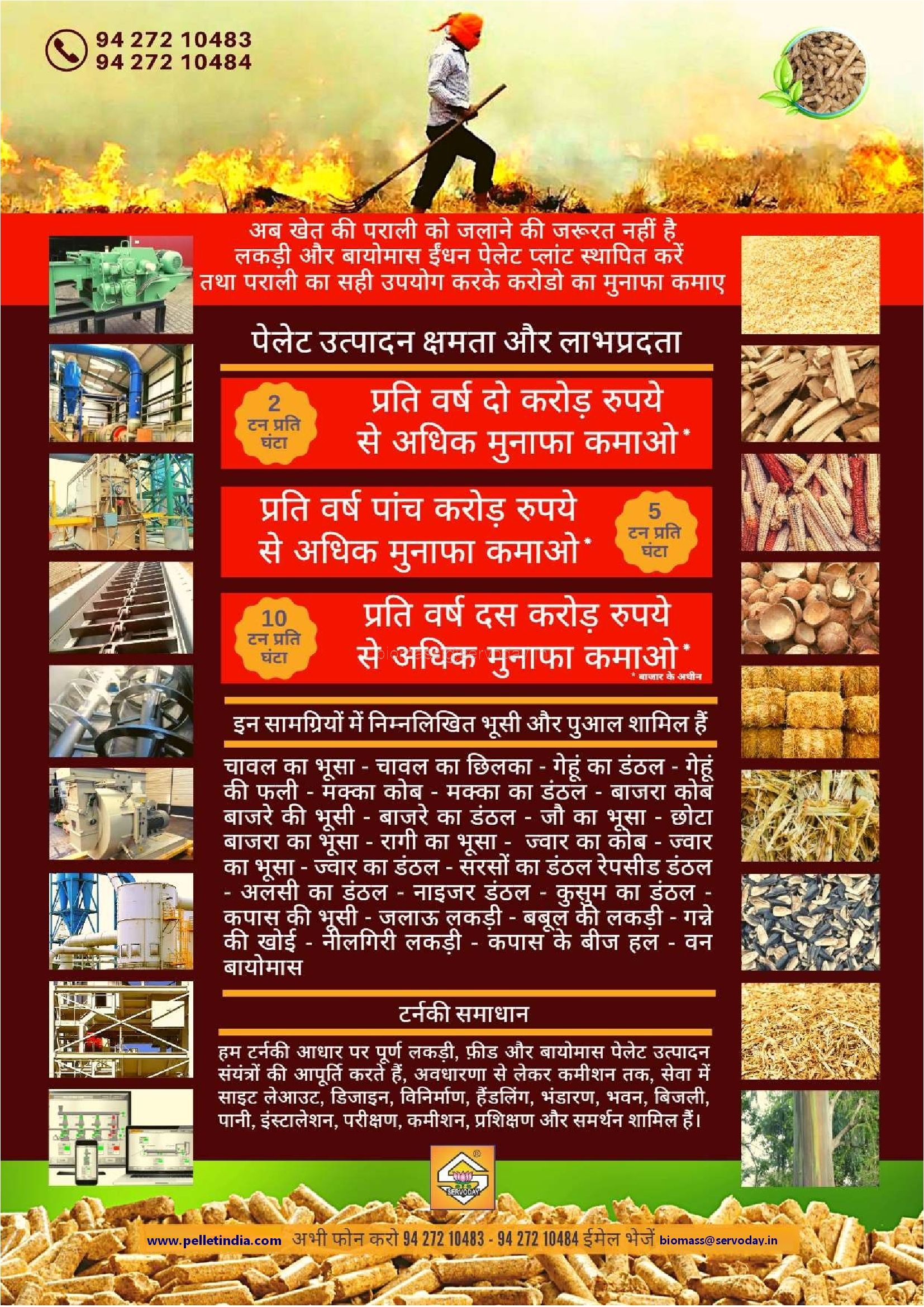 Bamboo and Wood Biomass Tower Pellet Plant - 3